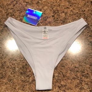 NWT high leg bikini bottoms